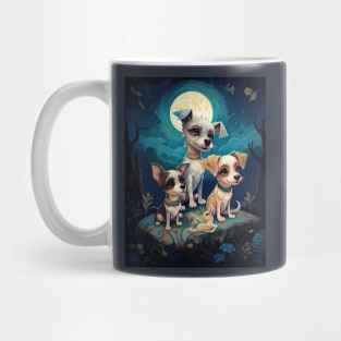 Three cute puppies Mug